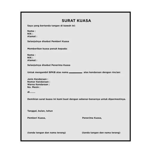 surat kuasa